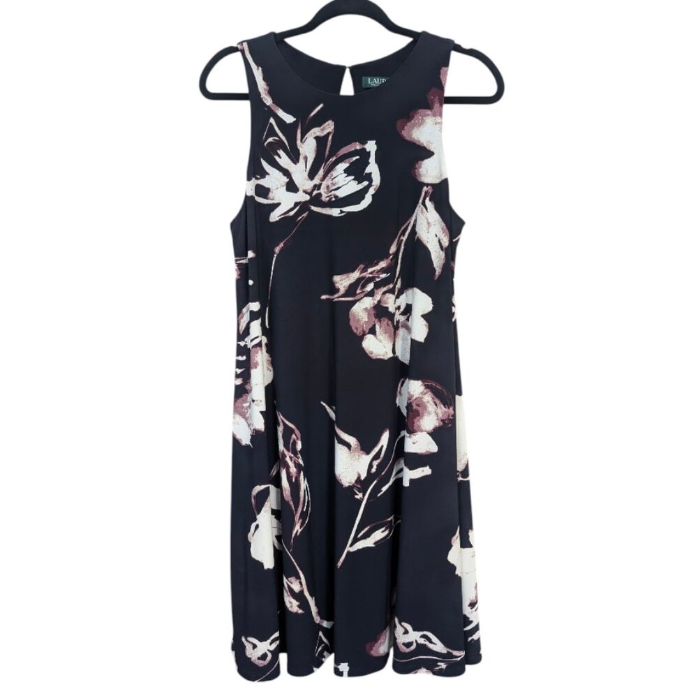 Lauren Ralph Lauren Floral Print Sleeveless Shift Dress
